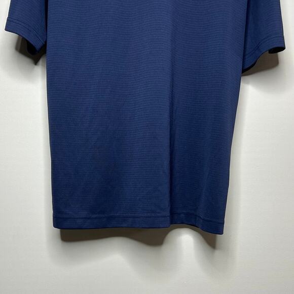 Tommy Armour Blue Golf Polo Shirt Size M Dri-Logic Short Sleeves - Picture 8 of 10